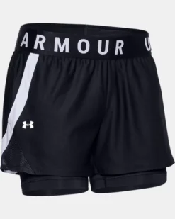 Women's UA Play Up 2-in-1 Shorts -Deals Haute Vex Store PS1351981 001 HF