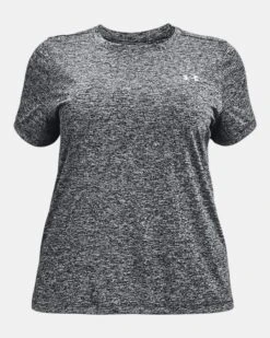 Women's UA Tech™ Twist Short Sleeve -Deals Haute Vex Store PS1353760 001 HF