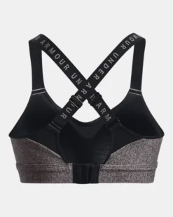 Women's UA Infinity High Heather Sports Bra -Deals Haute Vex Store PS1354315 019 HB