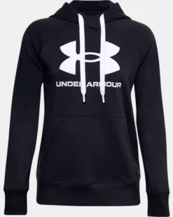 Women's UA Rival Fleece Logo Hoodie -Deals Haute Vex Store PS1356318 001 HF