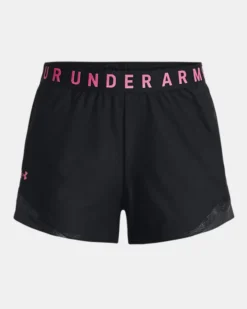 Women's UA Play Up 3.0 Tri Color Shorts 12 Women's UA Play Up 3.0 Tri Color Shorts -Deals Haute Vex Store PS1360940 007 HF