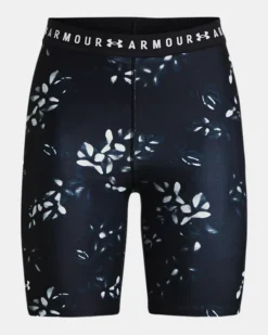 Women's HeatGear Printed Bike Shorts