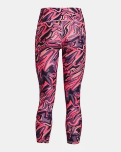 Women's HeatGear No-Slip Waistband Printed Ankle Leggings -Deals Haute Vex Store PS1365338 603 HB