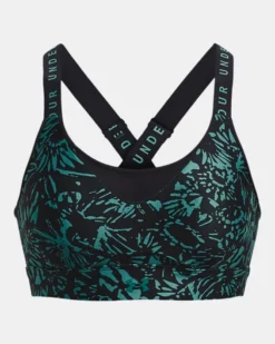 Women's UA Infinity High Printed Sports Bra -Deals Haute Vex Store PS1369026 002 HF