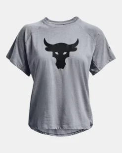 Women's Project Rock Bull Short Sleeve -Deals Haute Vex Store PS1369962 035 HF
