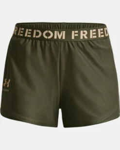 Women's UA Freedom Play Up Shorts -Deals Haute Vex Store PS1370808 390 HF