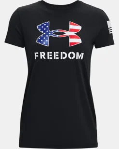 Women's UA Freedom Logo T-Shirt -Deals Haute Vex Store PS1370815 002 HF