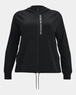 Women's UA Woven Full-Zip Jacket -Deals Haute Vex Store PS1371164 002 HF