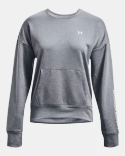 Women's UA Shoreline Terry Crew -Deals Haute Vex Store PS1371255 035 HF