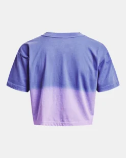 Women's UA Branded Dip Dye Crop Short Sleeve -Deals Haute Vex Store PS1376750 495 HB