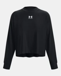 Women's UA Rival Terry Oversized Crew -Deals Haute Vex Store PS1376995 001 HF