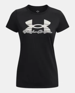 Women's UA Tech™ Script Short Sleeve -Deals Haute Vex Store PS1377198 001 HF