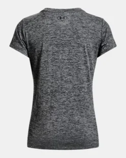 Women's UA Tech™ Twist Script Short Sleeve -Deals Haute Vex Store PS1377199 012 HB