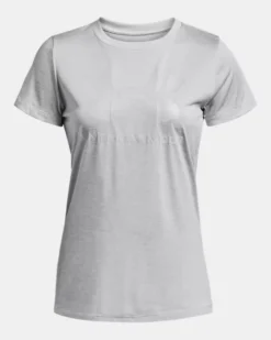 Women's UA Tech™ Twist Big Logo Gel Short Sleeve -Deals Haute Vex Store PS1377201 014 HF