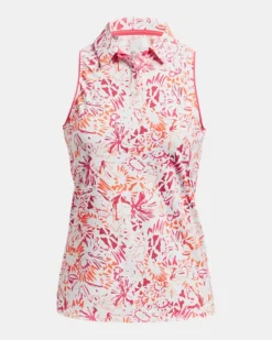 Women's UA Iso-Chill Sleeveless Polo -Deals Haute Vex Store PS1377334 101 HF