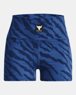 Women's Project Rock Meridian Training Ground Printed Shorts 12 Women's Project Rock Meridian Training Ground Printed Shorts -Deals Haute Vex Store PS1377952 471 HF