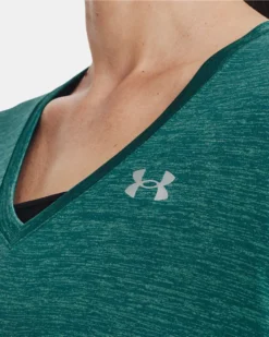 Women's UA Tech™ Twist V-Neck -Deals Haute Vex Store V5 1258568 722 COLLAR
