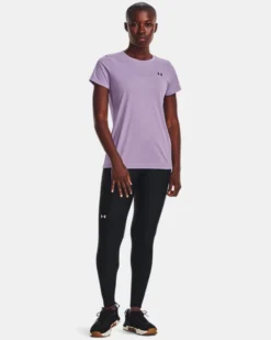 Women's UA Velocity Twist Short Sleeve -Deals Haute Vex Store V5 1291292 566 FSF