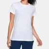 Women's UA Charged Cotton Short Sleeve T-Shirt -Deals Haute Vex Store V5 1293108 100 FC Main