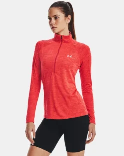 Women's UA Tech™ Twist ½ Zip