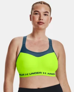 Women's Armour High Crossback Sports Bra -Deals Haute Vex Store V5 1355109 369 FC 36DD