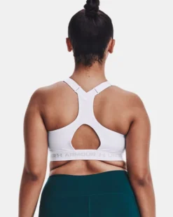 Women's Armour High Crossback Zip Sports Bra -Deals Haute Vex Store V5 1355110 100 BC 36DD