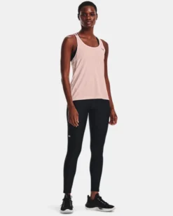 Women's HeatGear Armour Wordmark Double Strap Tank -Deals Haute Vex Store V5 1355609 685 FSF