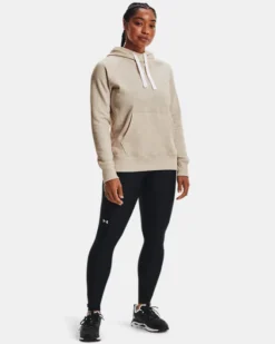 Women's UA Rival Fleece HB Hoodie -Deals Haute Vex Store V5 1356317 783 FSF