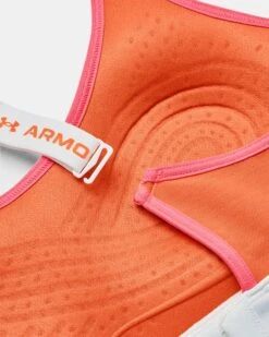 Women's UA Infinity Mid Run Sports Bra -Deals Haute Vex Store V5 1361032 100 STR SL