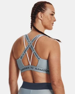 Women's UA Crossback Low Sports Bra -Deals Haute Vex Store V5 1361033 465 BC LG