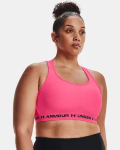 Women's Armour Mid Crossback Sports Bra