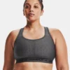 Women's Armour Mid Crossback Heather Sports Bra