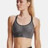 Women's UA Infinity Mid Heather Cover Sports Bra -Deals Haute Vex Store V5 1362948 019 FC