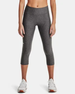 Women's HeatGear No-Slip Waistband Mid-Rise Capris