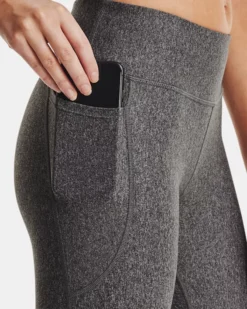 Women's HeatGear No-Slip Waistband Mid-Rise Capris -Deals Haute Vex Store V5 1365332 019 SIDEDET