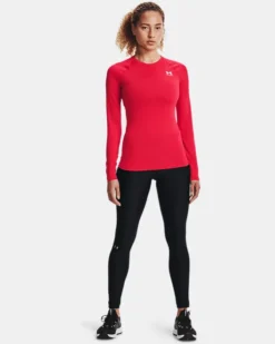 Women's HeatGear Compression Long Sleeve -Deals Haute Vex Store V5 1365459 600 FSF