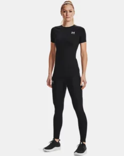 Women's HeatGear Compression Short Sleeve -Deals Haute Vex Store V5 1365460 001 FSF
