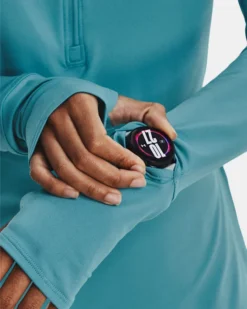 Women's UA Qualifier Run 2.0 ½ Zip -Deals Haute Vex Store V5 1365632 433 SIDEDET