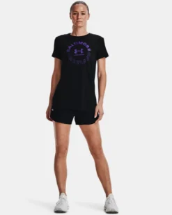 Women's UA Baltimore City Short Sleeve -Deals Haute Vex Store V5 1367376 001 FSF
