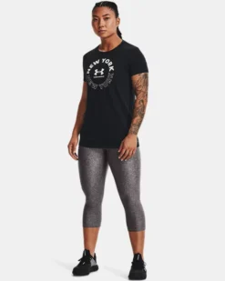 Women's UA New York Short Sleeve -Deals Haute Vex Store V5 1367379 001 FSF