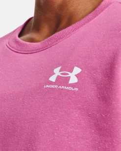 Women's UA Rival Fleece Oversized Crew -Deals Haute Vex Store V5 1369423 659 COLLAR