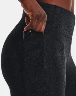 Women's UA Fly Fast 3.0 Printed Ankle Tights -Deals Haute Vex Store V5 1369772 004 SIDEDET