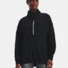 Women's UA Woven Oversized Full-Zip Jacket -Deals Haute Vex Store V5 1369890 002 FC