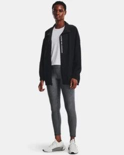 Women's UA Woven Oversized Full-Zip Jacket -Deals Haute Vex Store V5 1369890 002 FSF