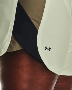 Women's UA Play Up Side Stripe Shorts -Deals Haute Vex Store V5 1371451 320 SIDEDET