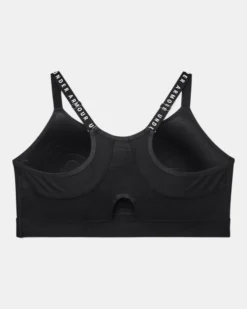 Women's UA Infinity Low Covered Sports Bra -Deals Haute Vex Store V5 1371823 001 LDB SL