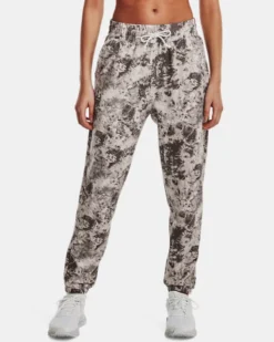 Women's UA Rival Terry Printed Joggers