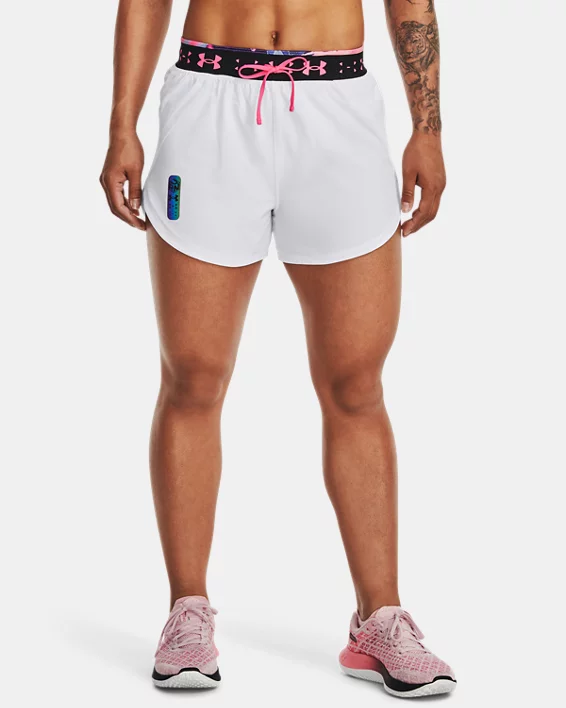 Women's UA Run Anywhere High-Rise Shorts 3 Women's UA Run Anywhere High-Rise Shorts