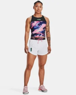 Women's UA Run Anywhere High-Rise Shorts 12 Women's UA Run Anywhere High-Rise Shorts -Deals Haute Vex Store V5 1373446 100 FSF