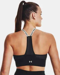Women's Project Rock Infinity Mid Sports Bra -Deals Haute Vex Store V5 1373590 002 BC MD